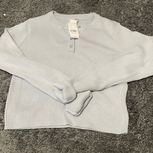 Brandy Melville sweater w/ buttons NWT